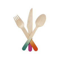 160mm Wooden Cutlery