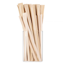 140mm Compostable Smooth Wooden Coffee Stir Sticks