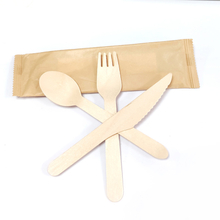 Disposable Wood Cutlery WNC1016